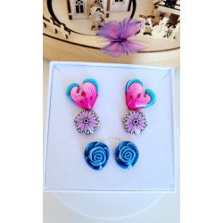 Naturaleza viva -- rosa-lila-azul