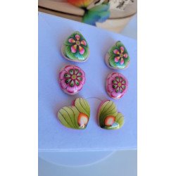 Naturaleza viva verde-rojo